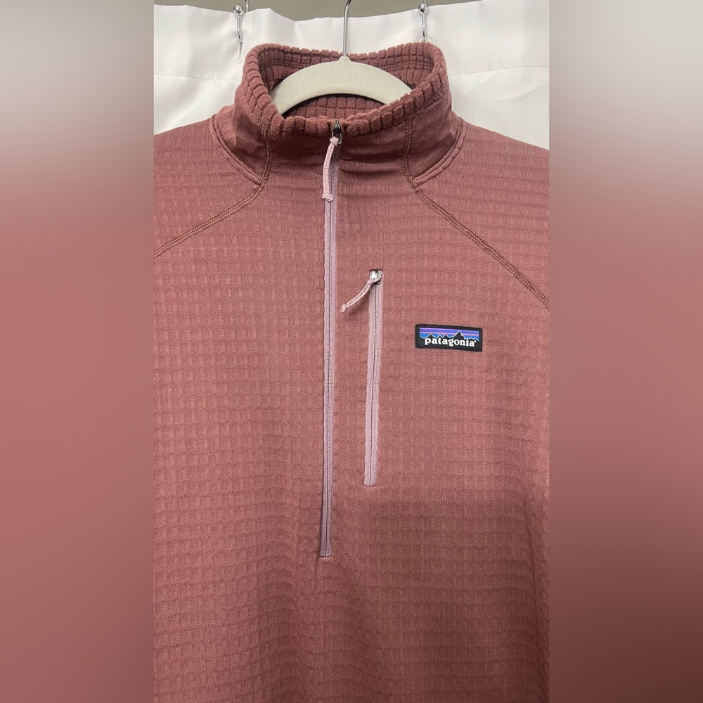Patagonia Women’s R1 Fleece Half-Zip Pullover Brown Size Large— NWOT - Picture 9 of 12